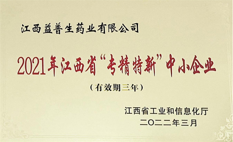 2021“專精特新”中小企業